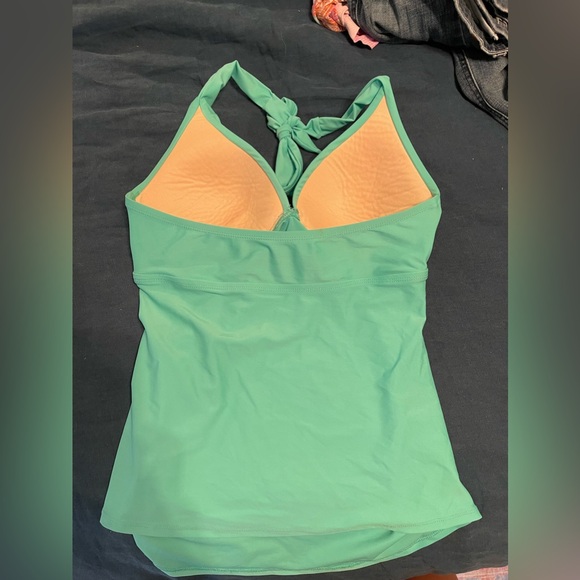 Teal Tankini Top - Picture 2 of 3